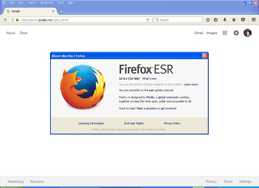mozilla firefox 52.7.3 esr free download windows 10
